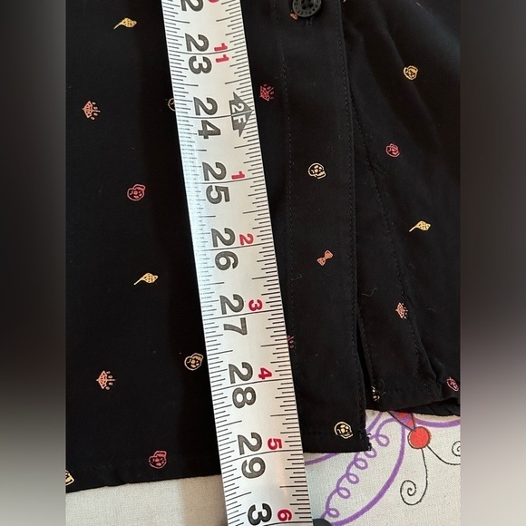 Harley Davidson Embroidered Black Button Down Shirt Women’s 2XL - Picture 6 of 8